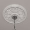 Ekena Millwork Edinburgh Ceiling Medallion (Fits Canopies up to 5 1/4"), 18"OD x 1 3/4"P, Primed White CM18ED - alternate 5